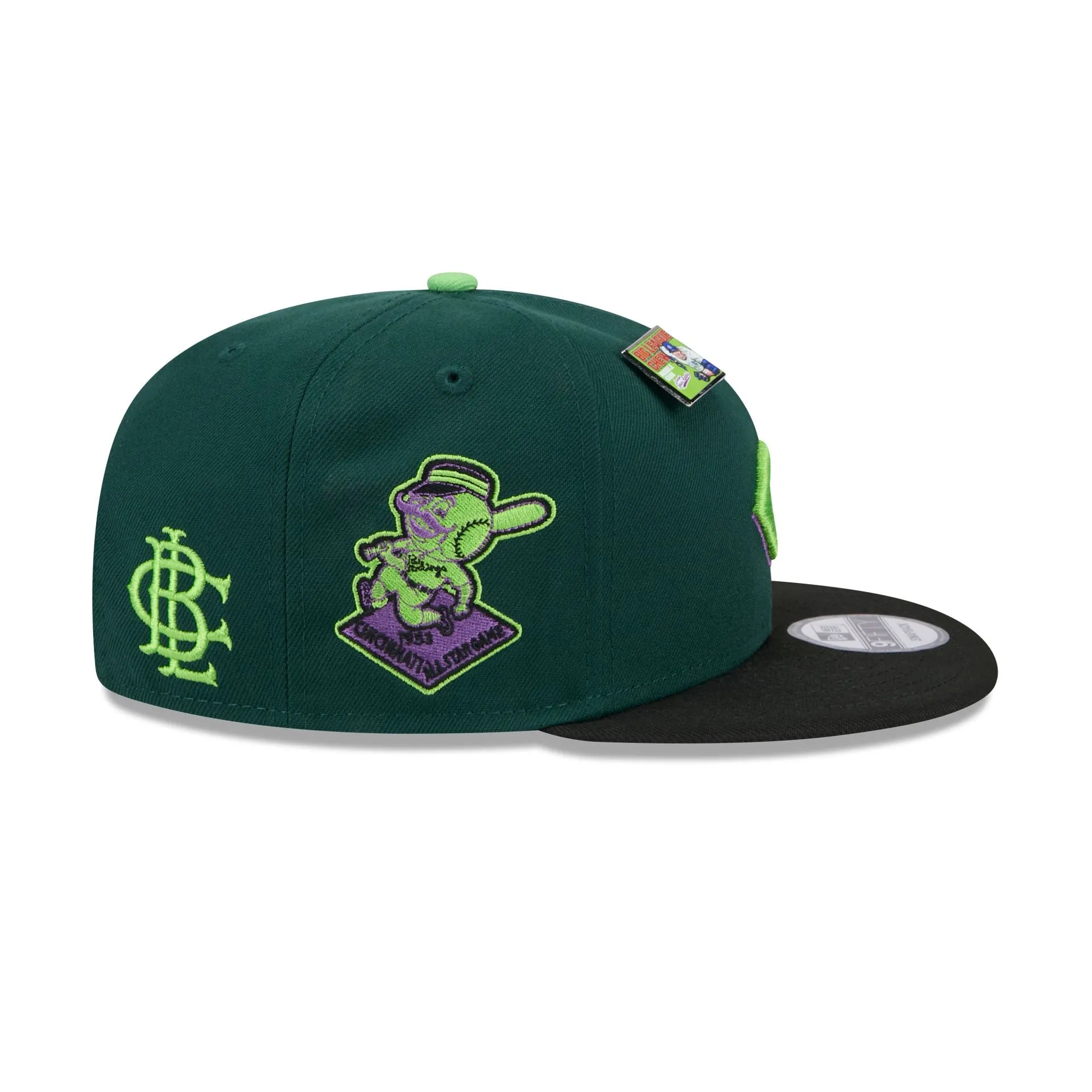 Big League Chew X Cincinnati Reds Sour Apple 9FIFTY Snapback Hat sold by New Era product image thumbnail 4