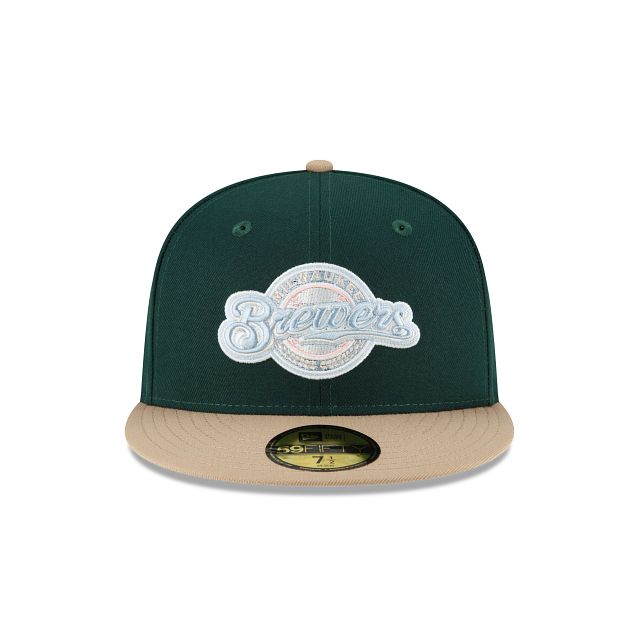 Milwaukee Brewers Emerald 59FIFTY Fitted Hat sold by New Era product image thumbnail 2