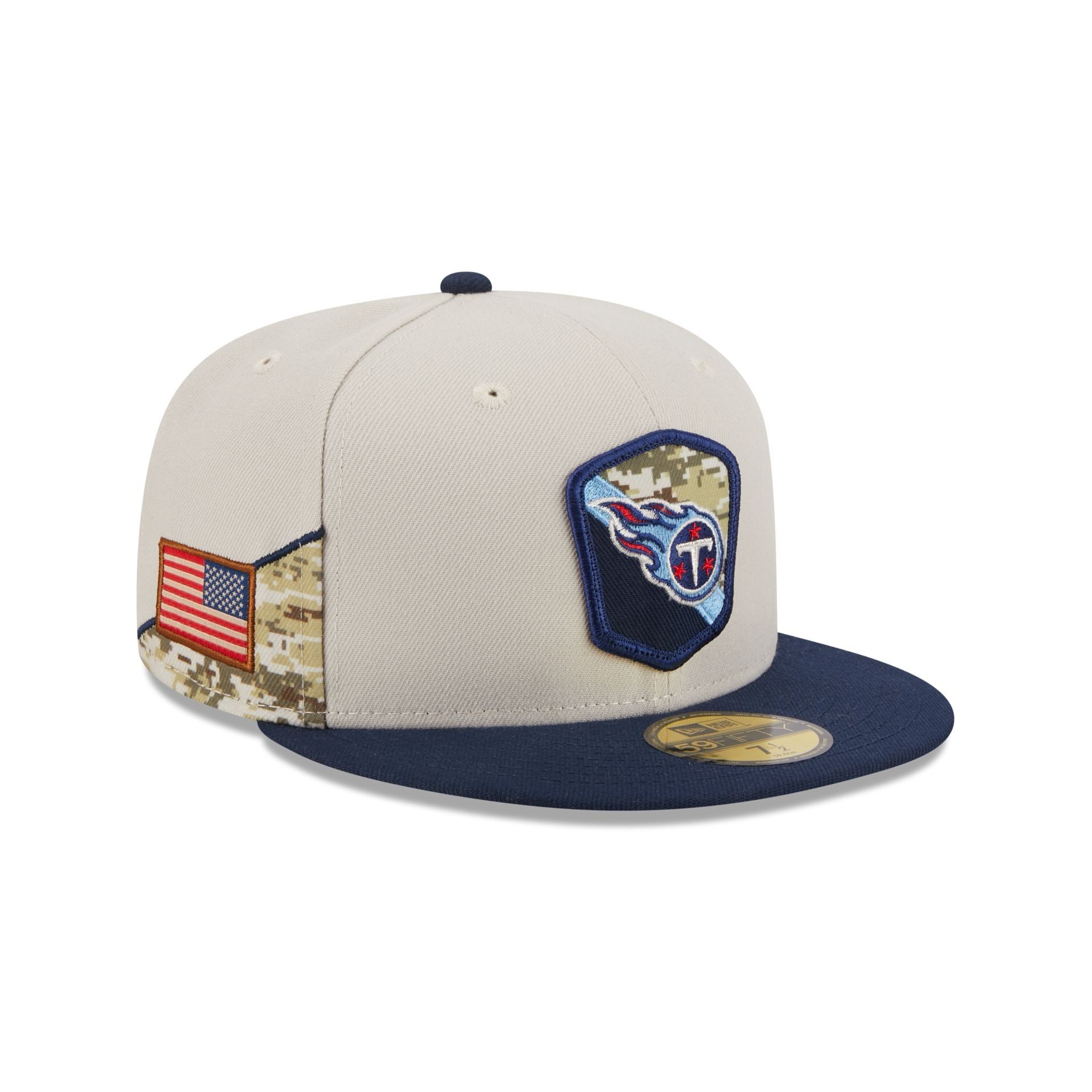 Tennessee Titans 2023 Salute to Service 59FIFTY Fitted Hat sold by New Era