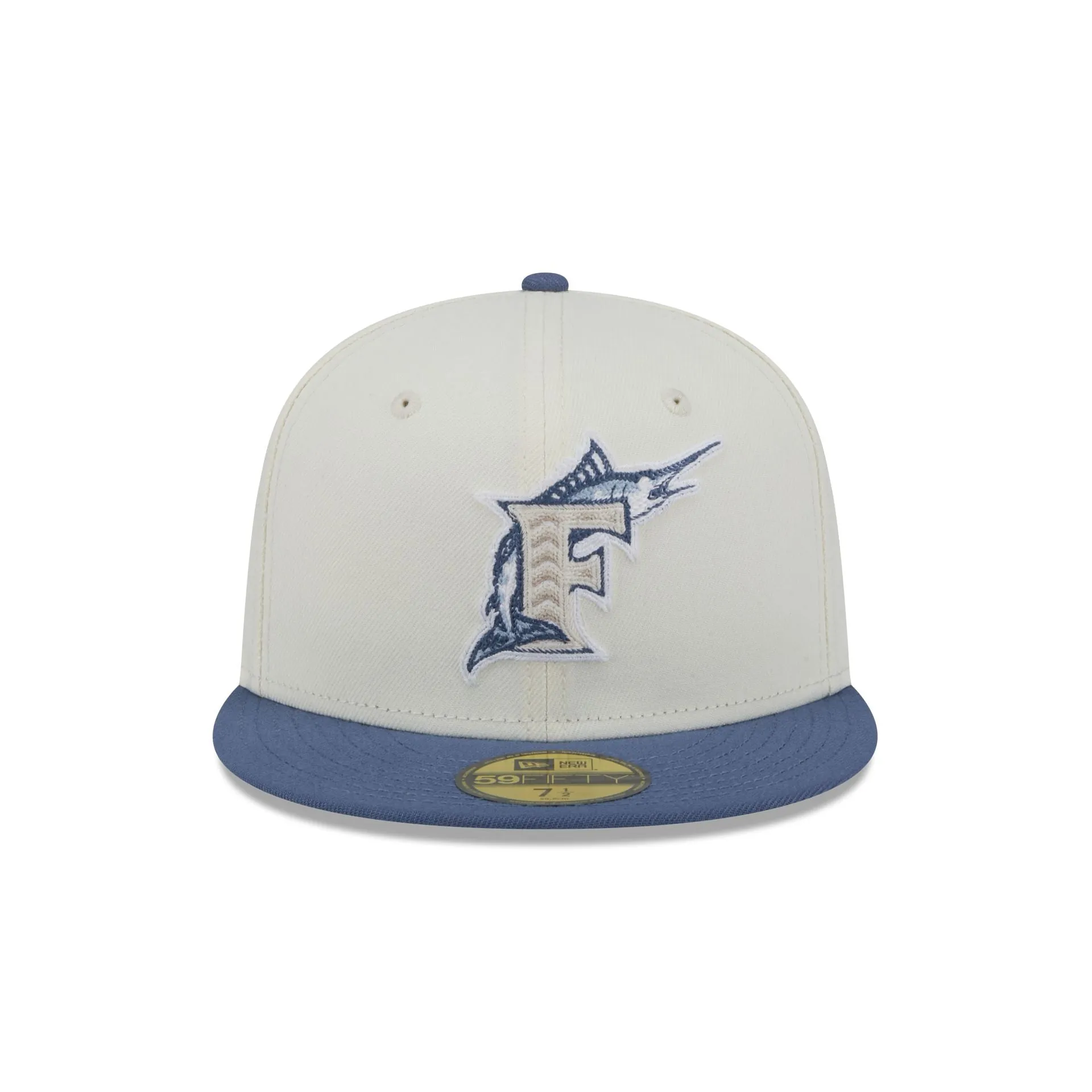 Miami Marlins Wavy Chainstitch 59FIFTY Fitted Hat sold by New Era product image thumbnail 2