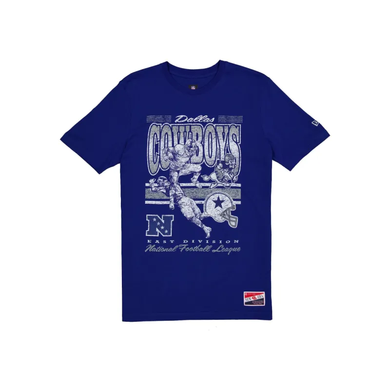 Dallas Cowboys Throwback Distress T-Shirt sold by New Era