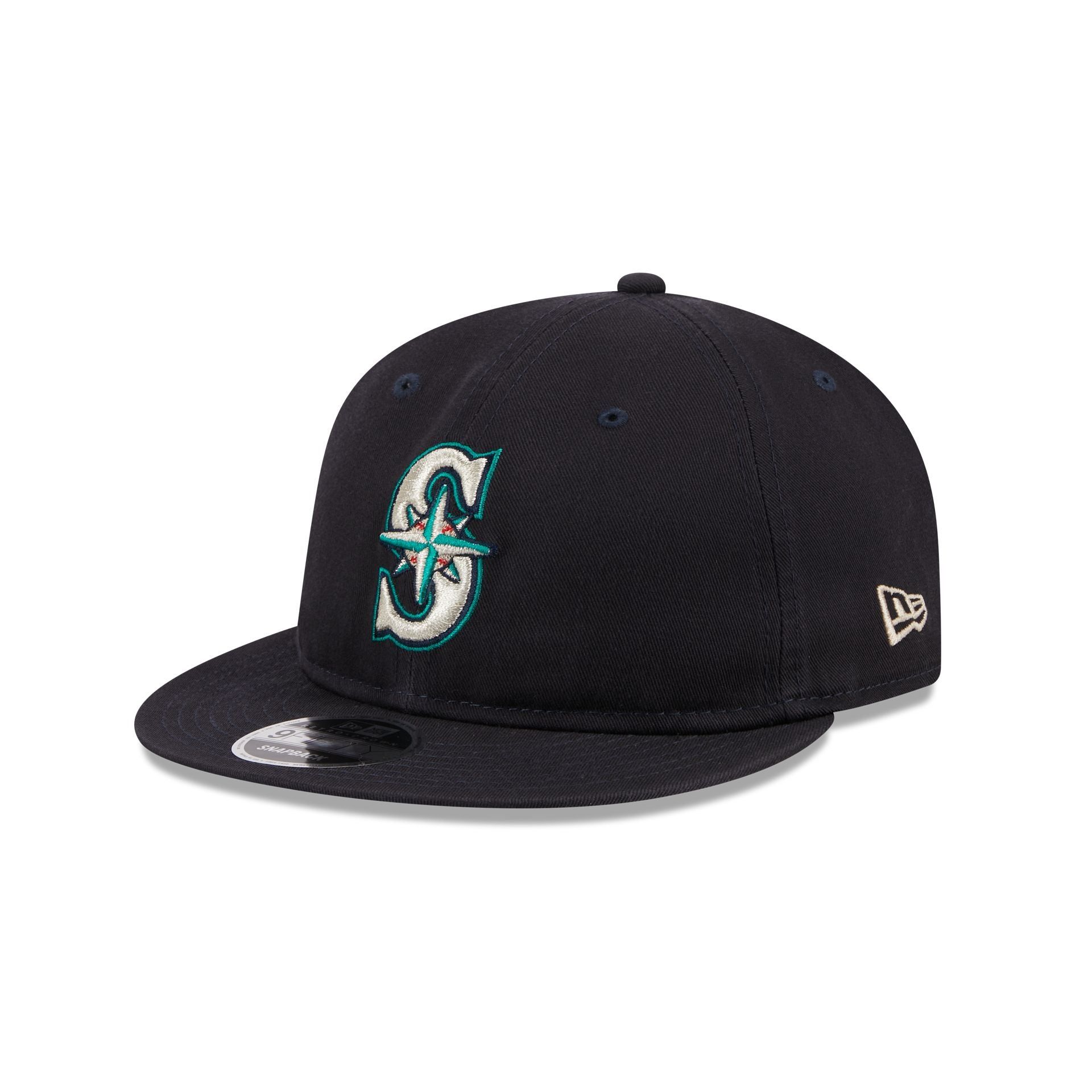 Seattle Mariners Shadow Pack Retro Crown 9FIFTY Snapback Hat sold by New Era