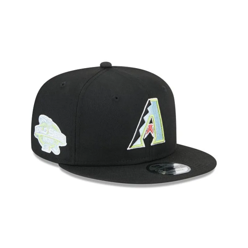 Arizona Diamondbacks Color Pack Black 9FIFTY Snapback Hat sold by New Era