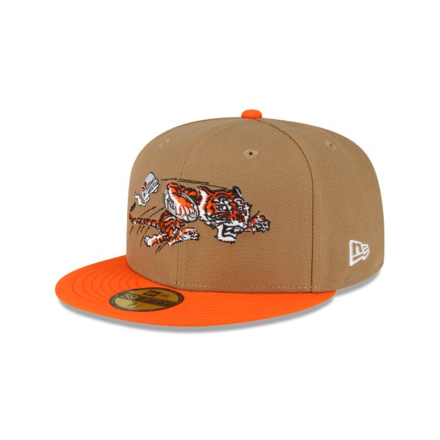 Cincinnati Bengals Throwback 59FIFTY Fitted Hat sold by New Era