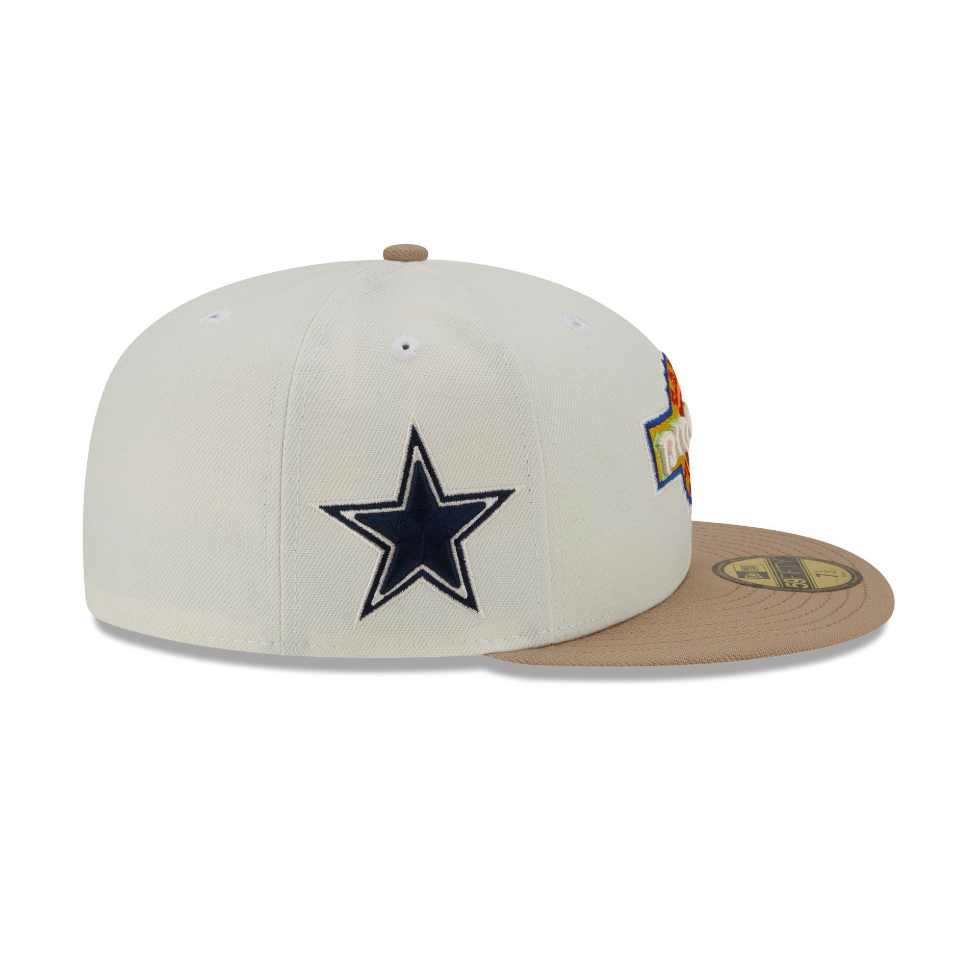 Just Caps Camel Visor Dallas Cowboys 59FIFTY Fitted Hat sold by New Era product image thumbnail 4