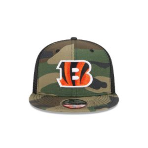 Cincinnati Bengals Camo 9FIFTY Trucker Snapback Hat sold by New Era