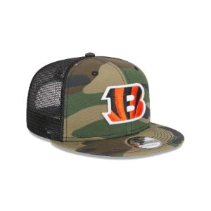 Cincinnati Bengals Camo 9FIFTY Trucker Snapback Hat sold by New Era