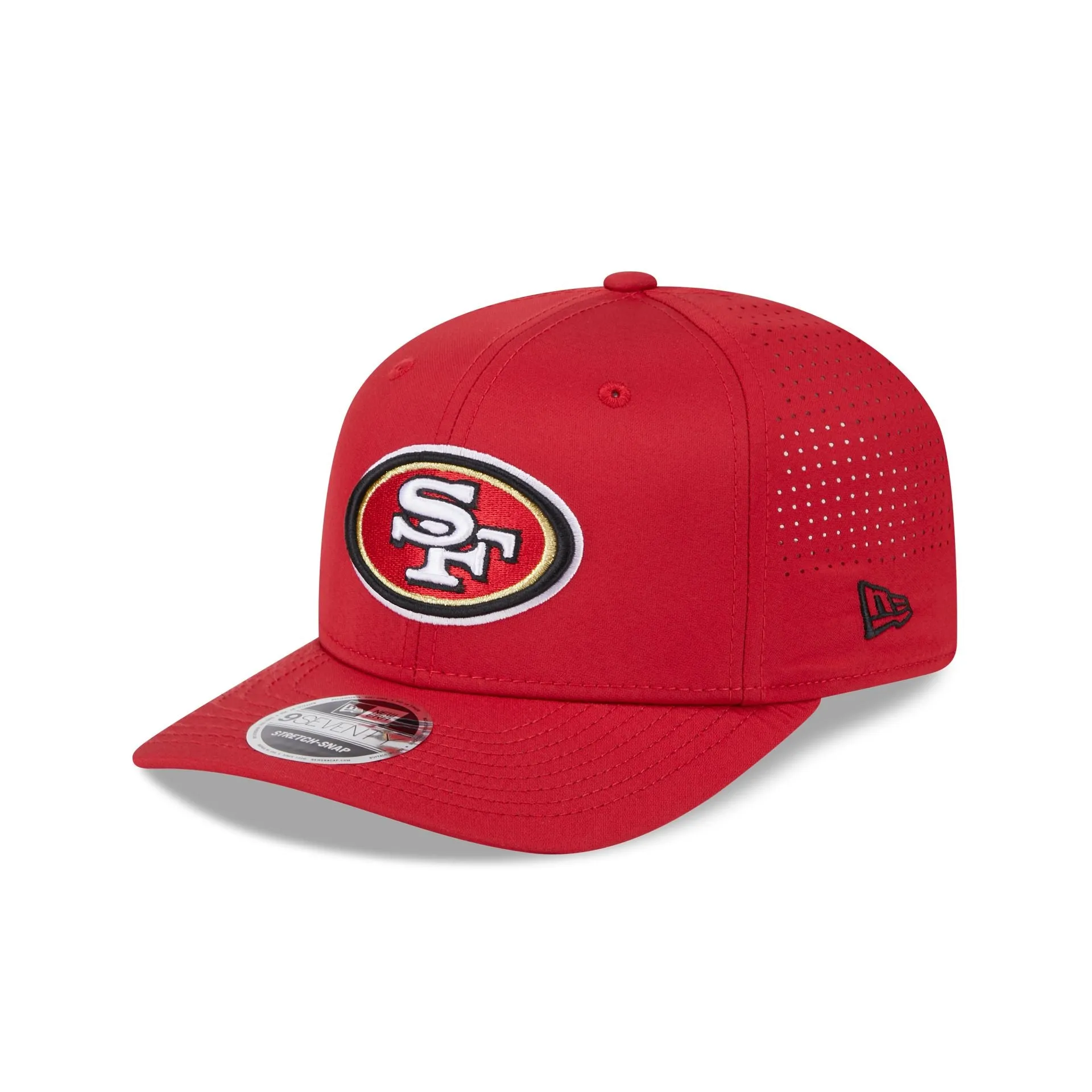 San Francisco 49ers Perform 9SEVENTY Stretch-Snap Hat sold by New Era