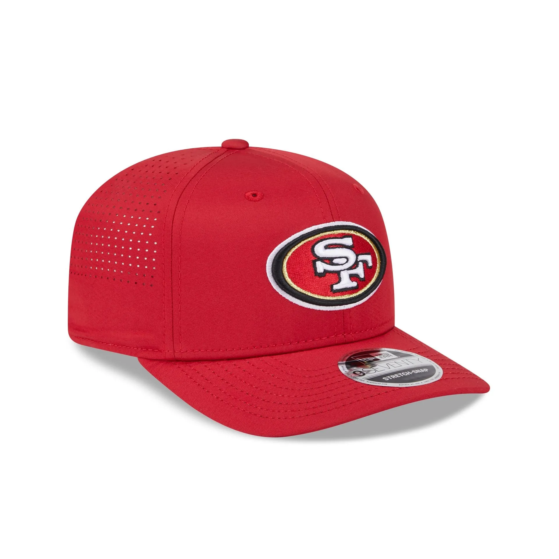 San Francisco 49ers Perform 9SEVENTY Stretch-Snap Hat sold by New Era product image thumbnail 3