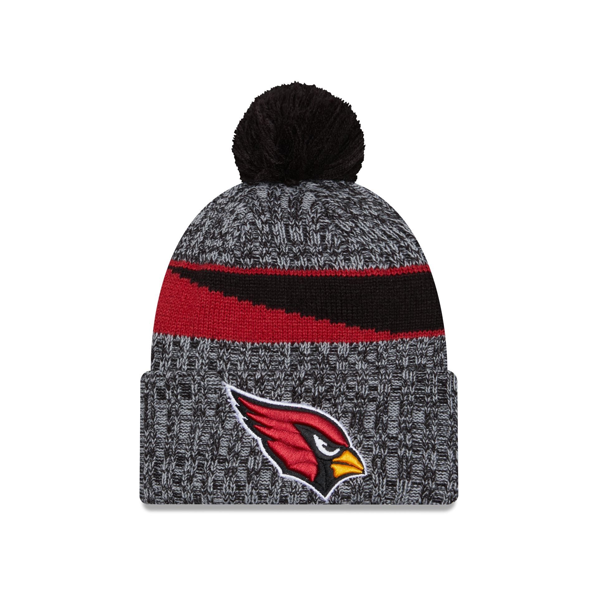 Arizona Cardinals 2023 Cold Weather Pom Knit Hat sold by New Era