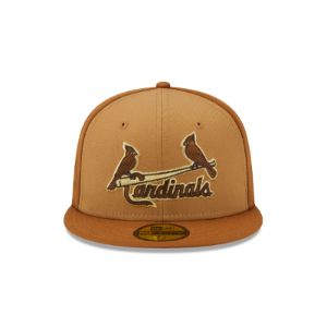 St. Louis Cardinals Tri-Tone Brown 59FIFTY Fitted Hat sold by New Era