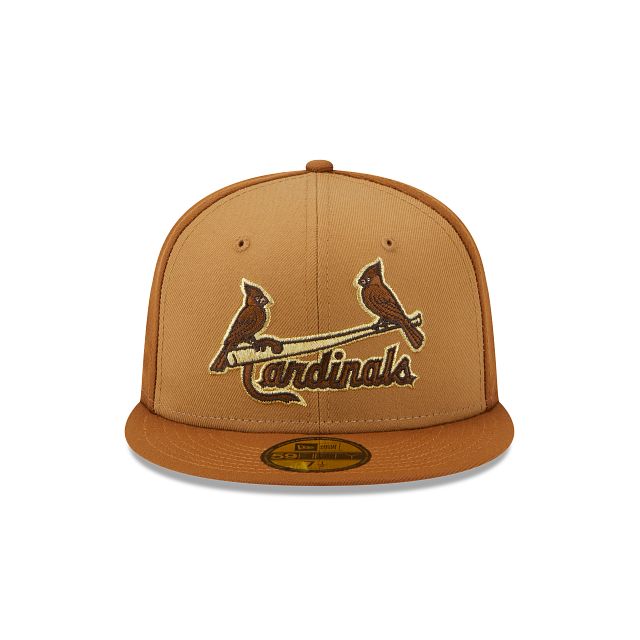 St. Louis Cardinals Tri-Tone Brown 59FIFTY Fitted Hat sold by New Era product image thumbnail 2