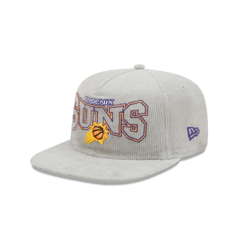 Phoenix Suns Gray Cord Golfer Hat sold by New Era