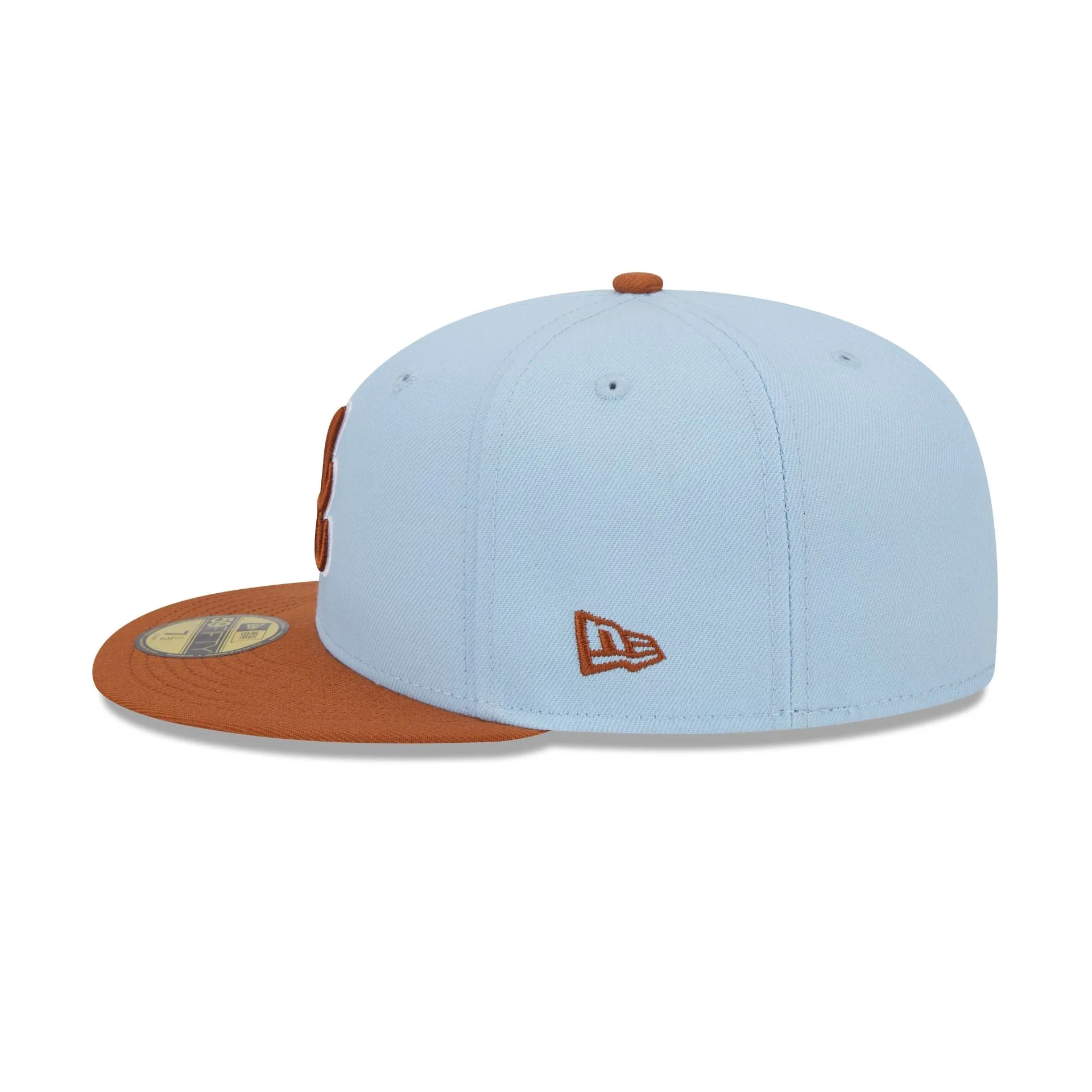 Atlanta Braves Color Pack Glacial Blue 59FIFTY Fitted Hat sold by New Era product image thumbnail 4