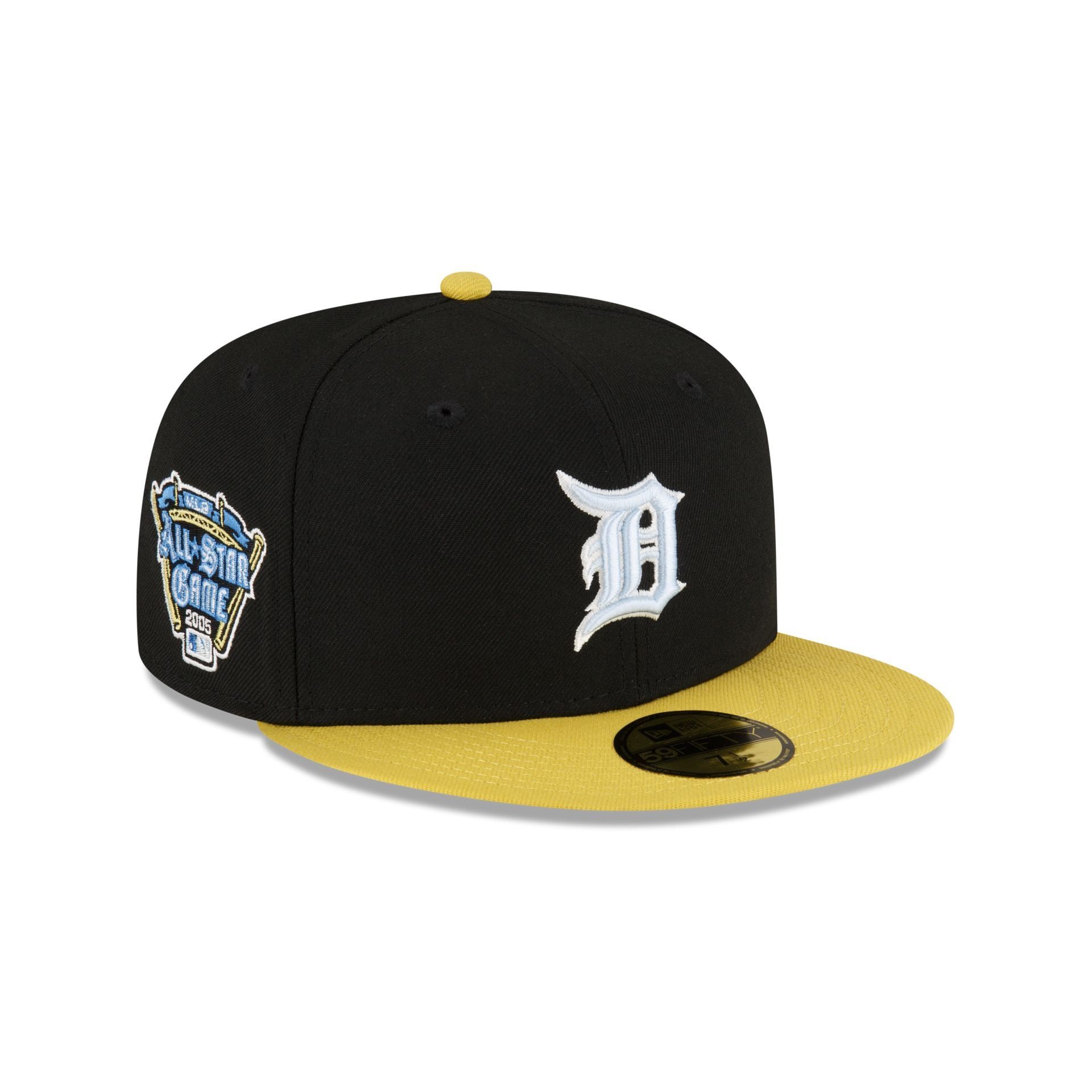 Detroit Tigers Chartreuse Visor 59FIFTY Fitted Hat sold by New Era