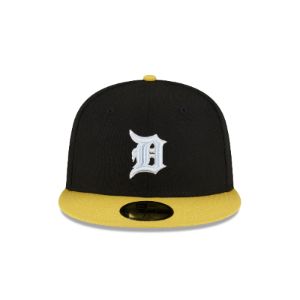 Detroit Tigers Chartreuse Visor 59FIFTY Fitted Hat sold by New Era