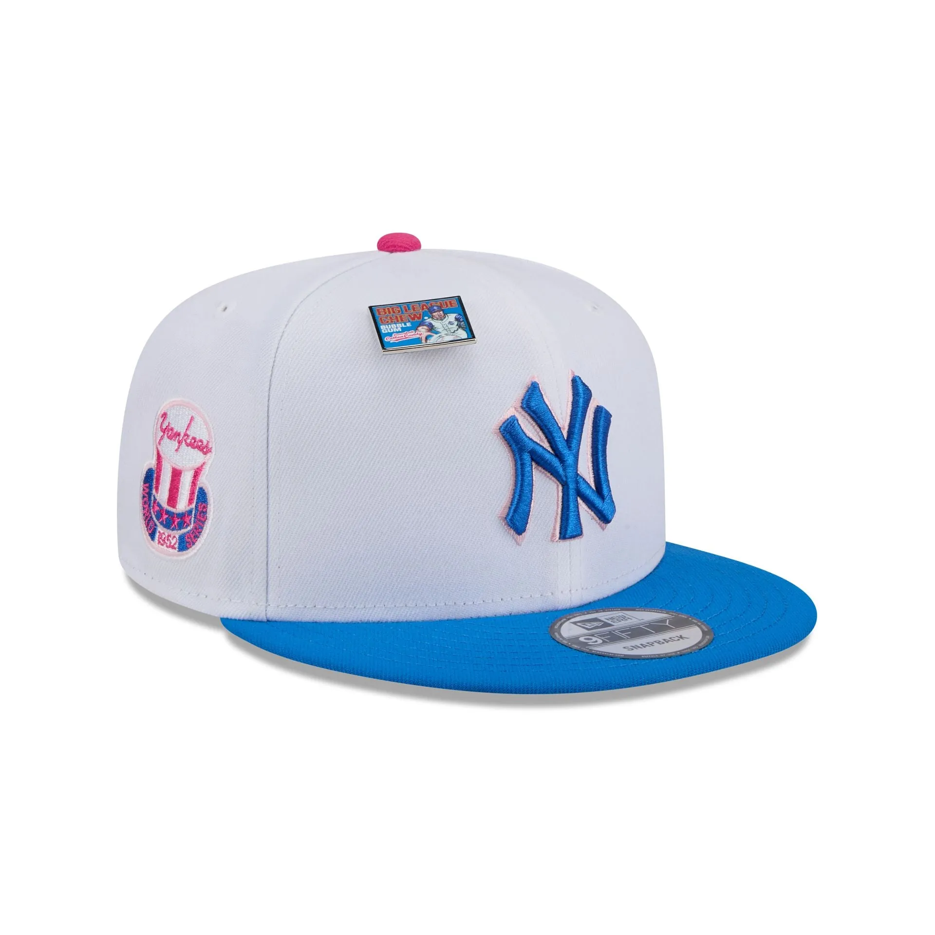 Big League Chew X New York Yankees Cotton Candy 9FIFTY Snapback Hat sold by New Era