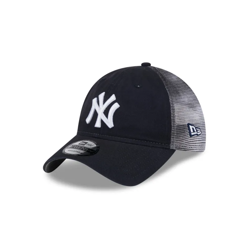 New York Yankees Slick 9TWENTY Trucker Hat sold by New Era