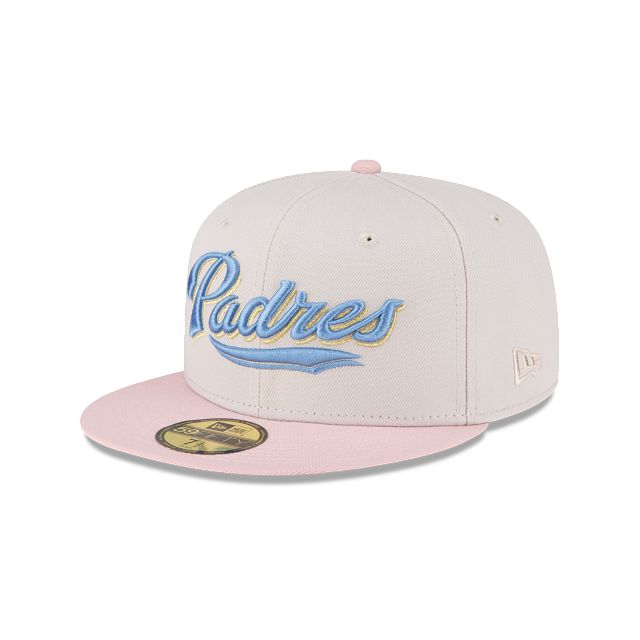 Just Caps Stone Pink San Diego Padres 59FIFTY Fitted Hat sold by New Era product image thumbnail 3