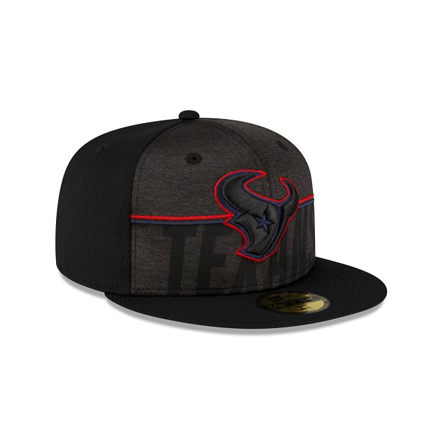 Houston Texans 2023 Training Black 59FIFTY Fitted Hat sold by New Era product image thumbnail 3