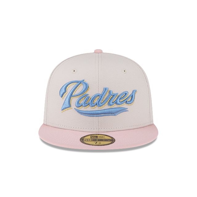 Just Caps Stone Pink San Diego Padres 59FIFTY Fitted Hat sold by New Era product image thumbnail 2