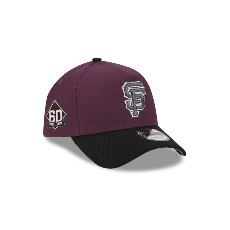 San Francisco Giants Two-Tone 9FORTY A-Frame Snapback Hat sold by New Era