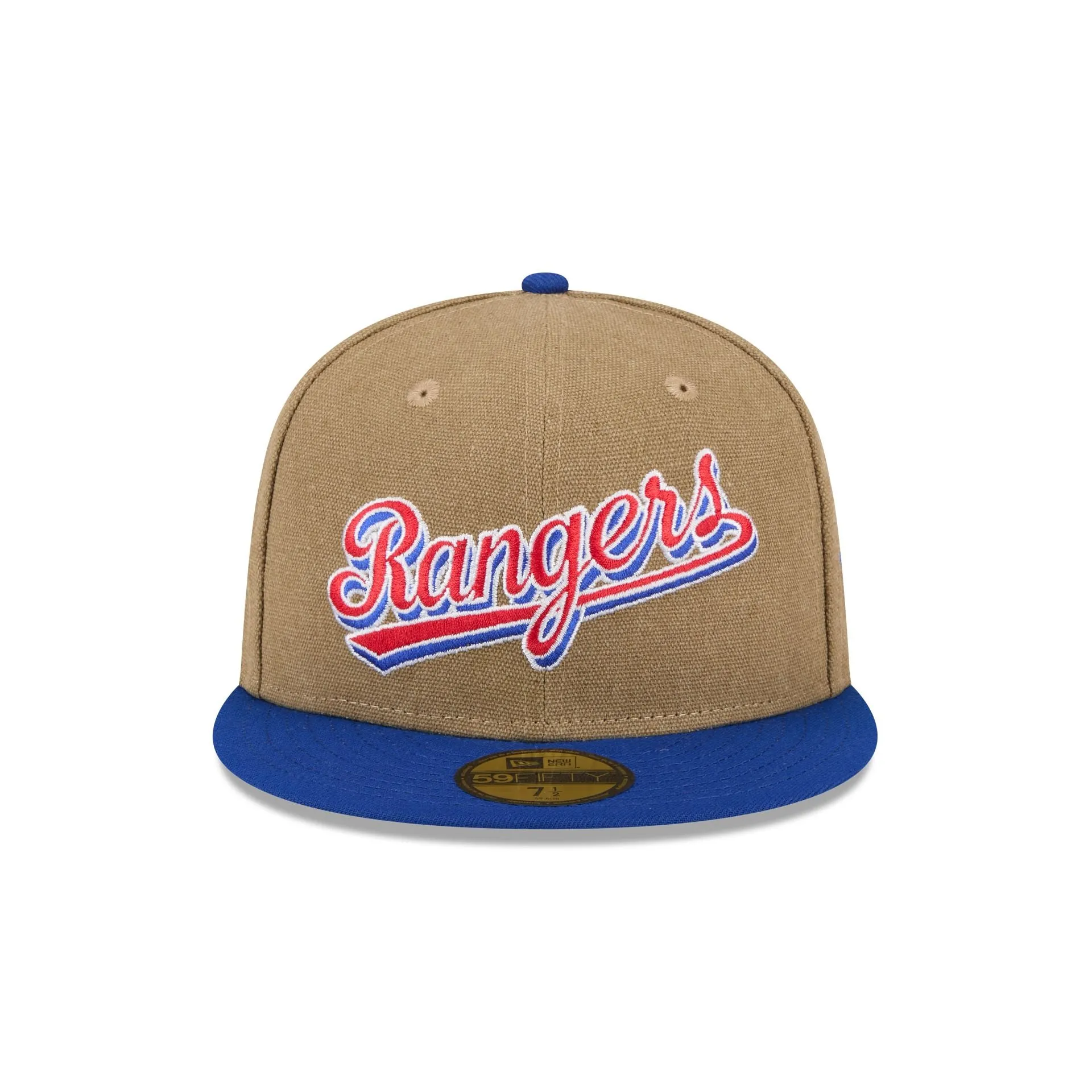 Texas Rangers Canvas Crown 59FIFTY Fitted Hat sold by New Era product image thumbnail 2