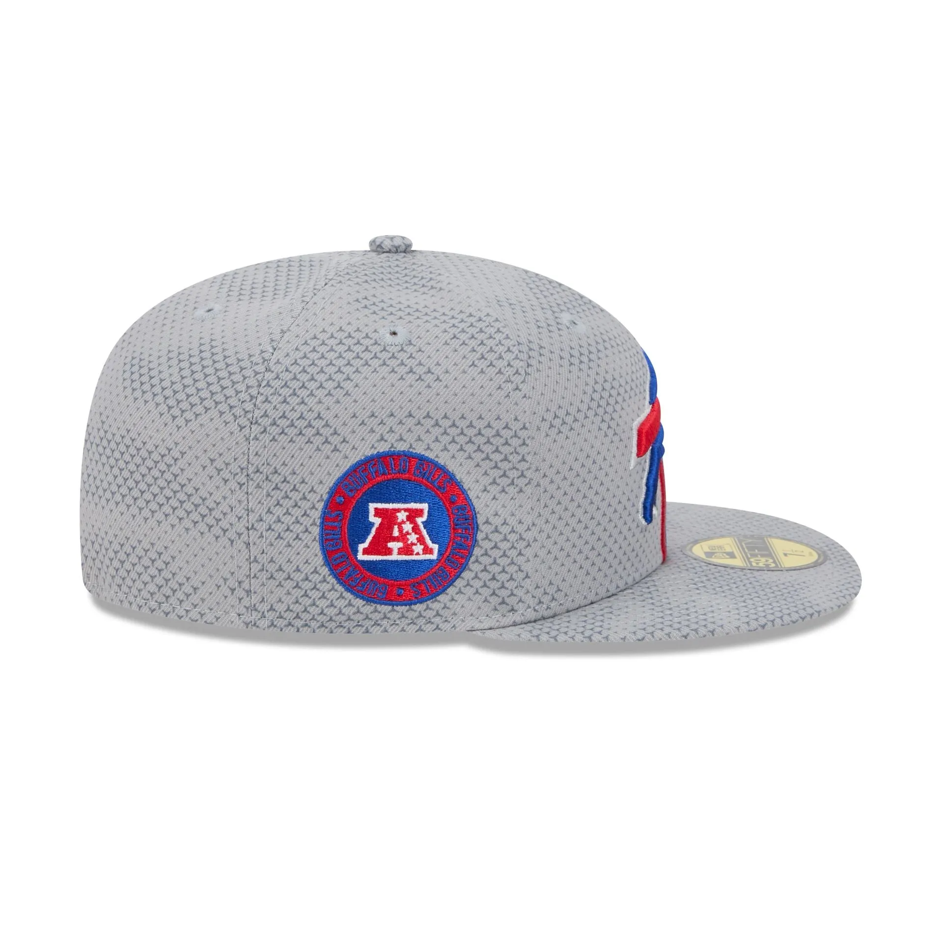 Buffalo Bills 2024 Sideline Gray 59FIFTY Fitted Hat sold by New Era product image thumbnail 4