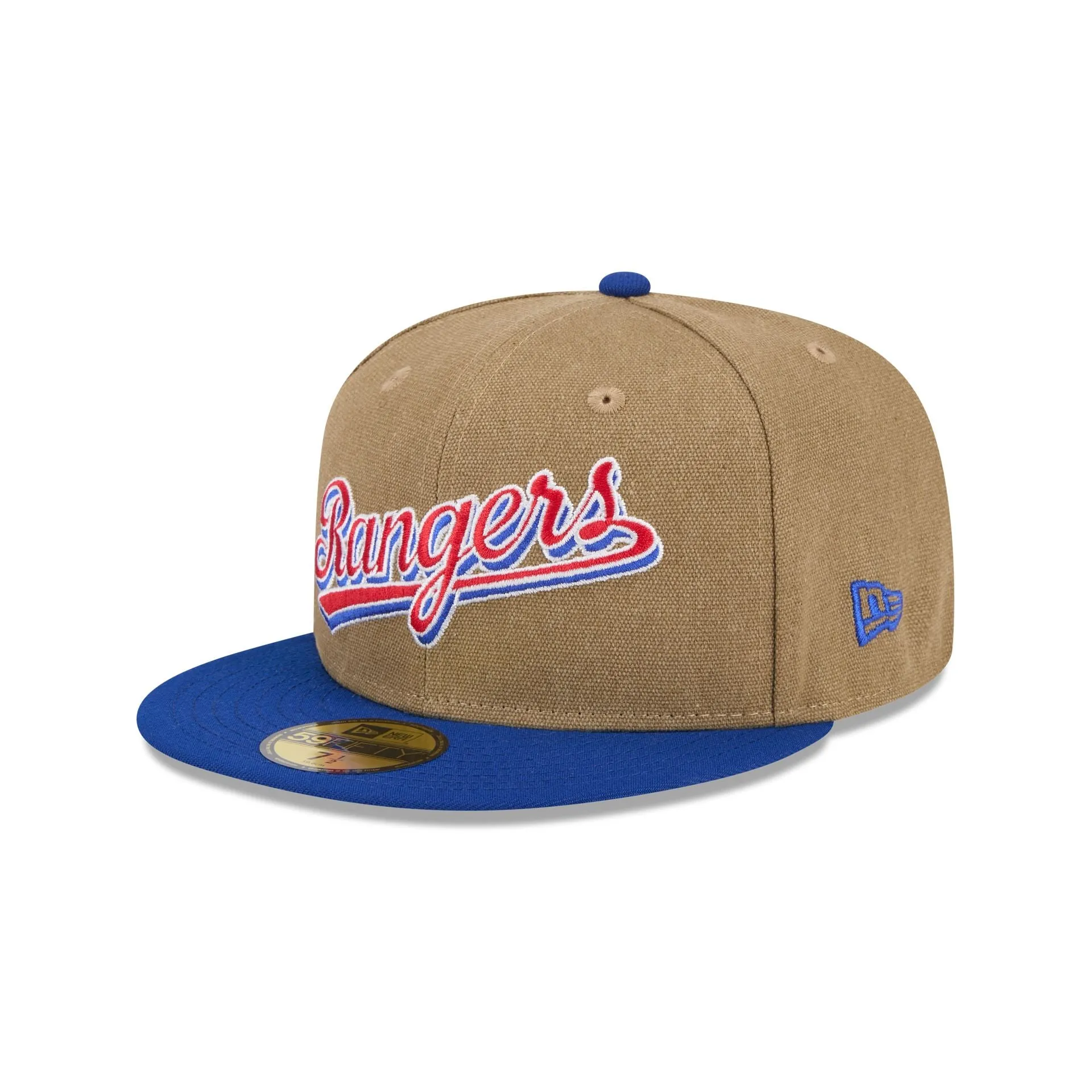 Texas Rangers Canvas Crown 59FIFTY Fitted Hat sold by New Era product image thumbnail 3