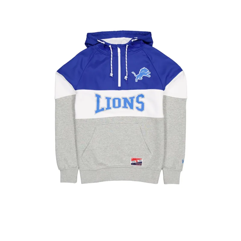 Detroit Lions Throwback Color Block Hoodie sold by New Era