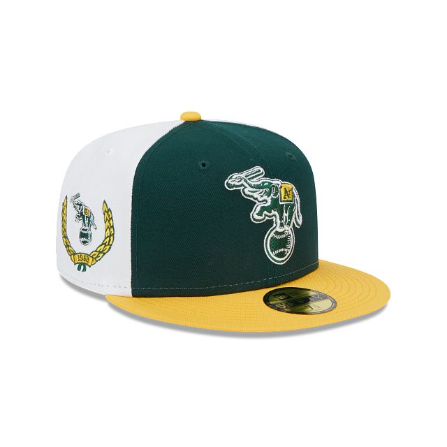 Oakland Athletics Throwback 59FIFTY Fitted Hat sold by New Era