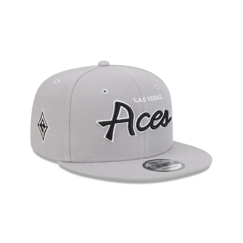 Las Vegas Aces Script 9FIFTY Snapback Hat sold by New Era