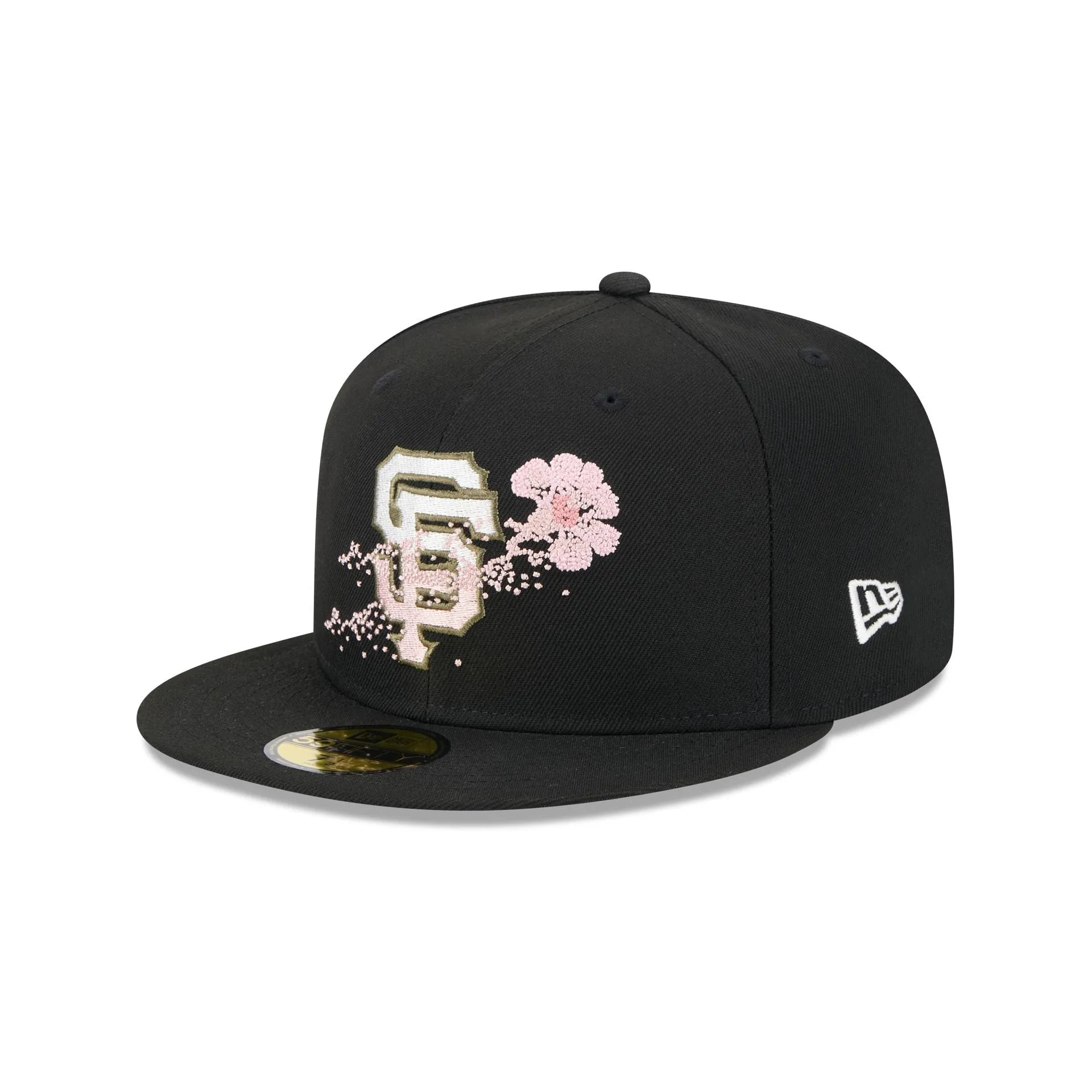 San Francisco Giants Dotted Floral 59FIFTY Fitted Hat sold by New Era