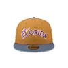 Miami Marlins Panama Tan 9FIFTY Snapback Hat sold by New Era