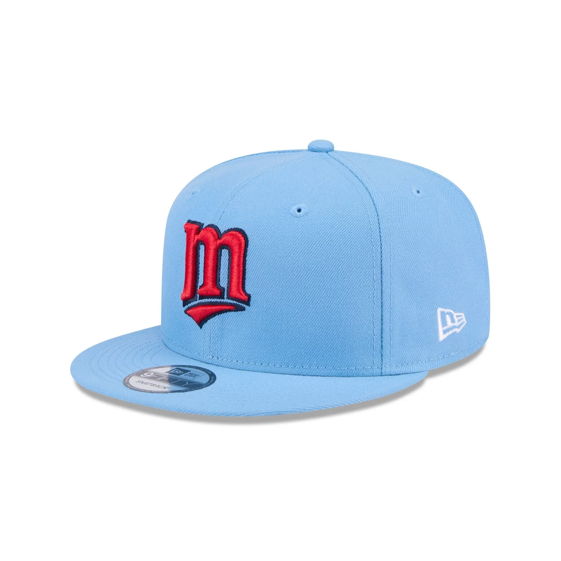 Minnesota Twins Sky Blue 9FIFTY Snapback Hat sold by New Era