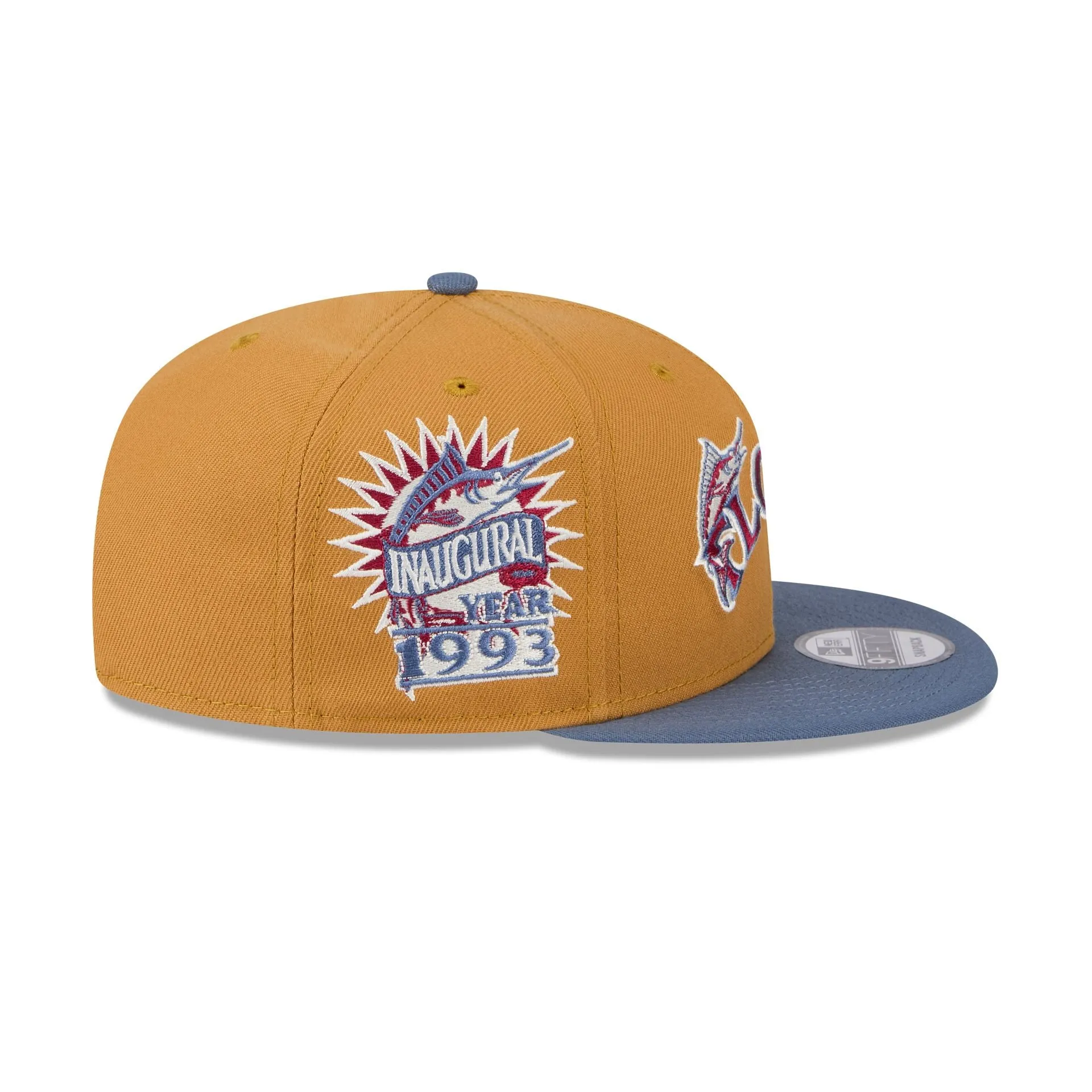 Miami Marlins Panama Tan 9FIFTY Snapback Hat sold by New Era product image thumbnail 4