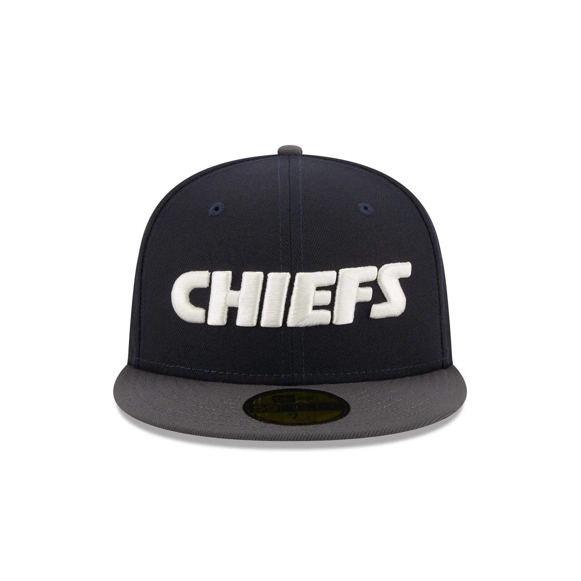 Kansas City Chiefs Navy Crown 59FIFTY Fitted Hat sold by New Era product image thumbnail 2