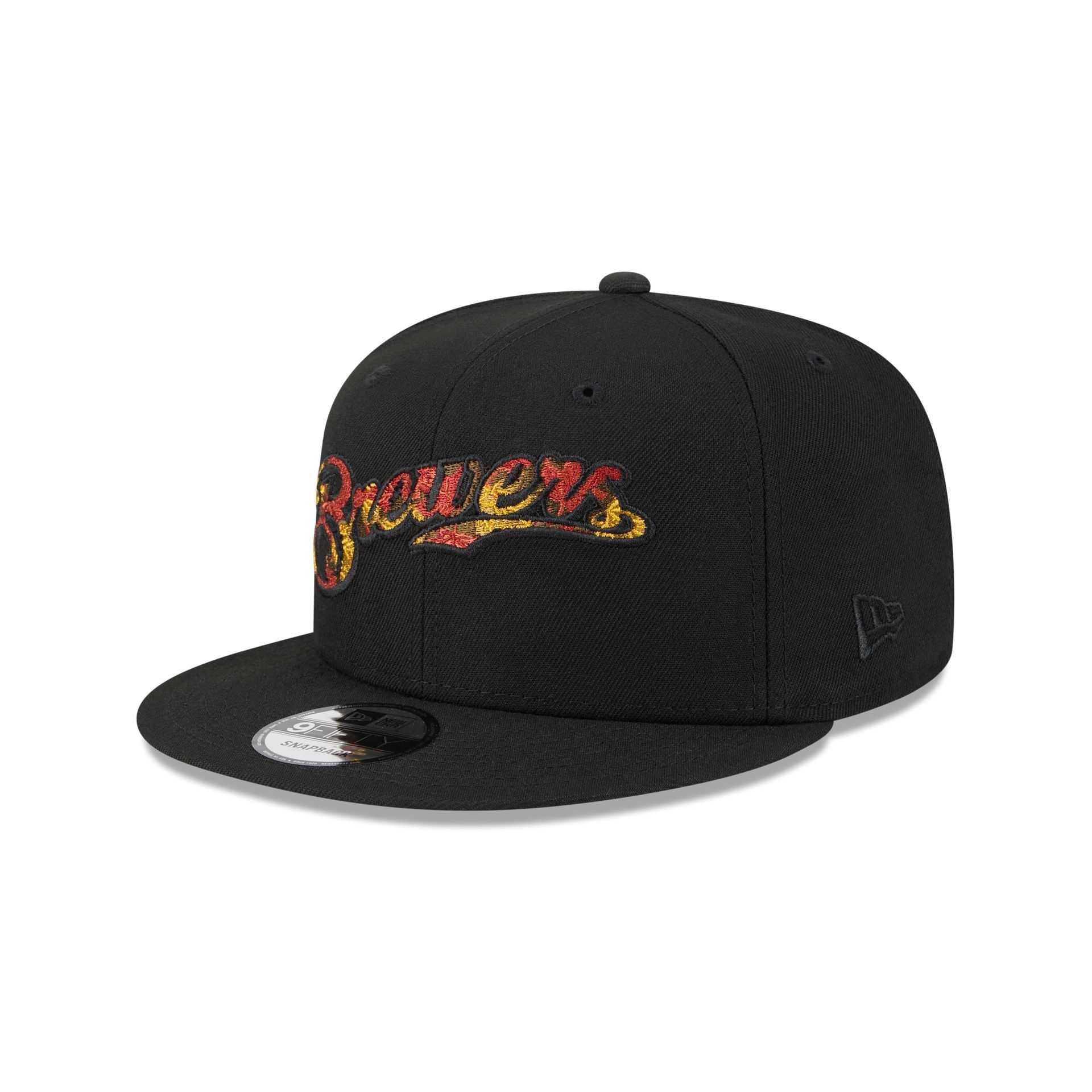 Milwaukee Brewers Rustic Fall 9FIFTY Snapback Hat sold by New Era