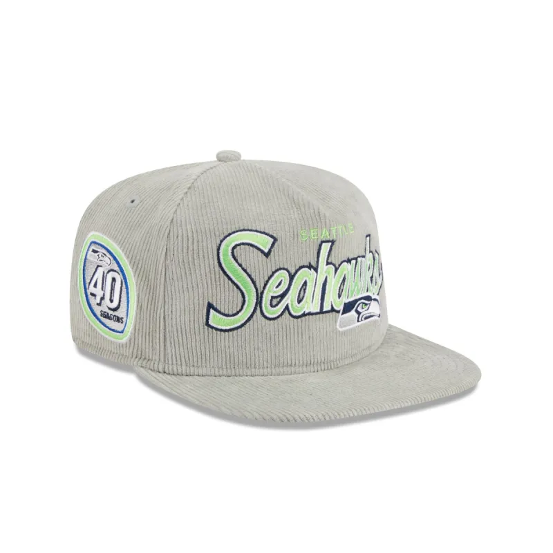 Seattle Seahawks Throwback Golfer Hat sold by New Era