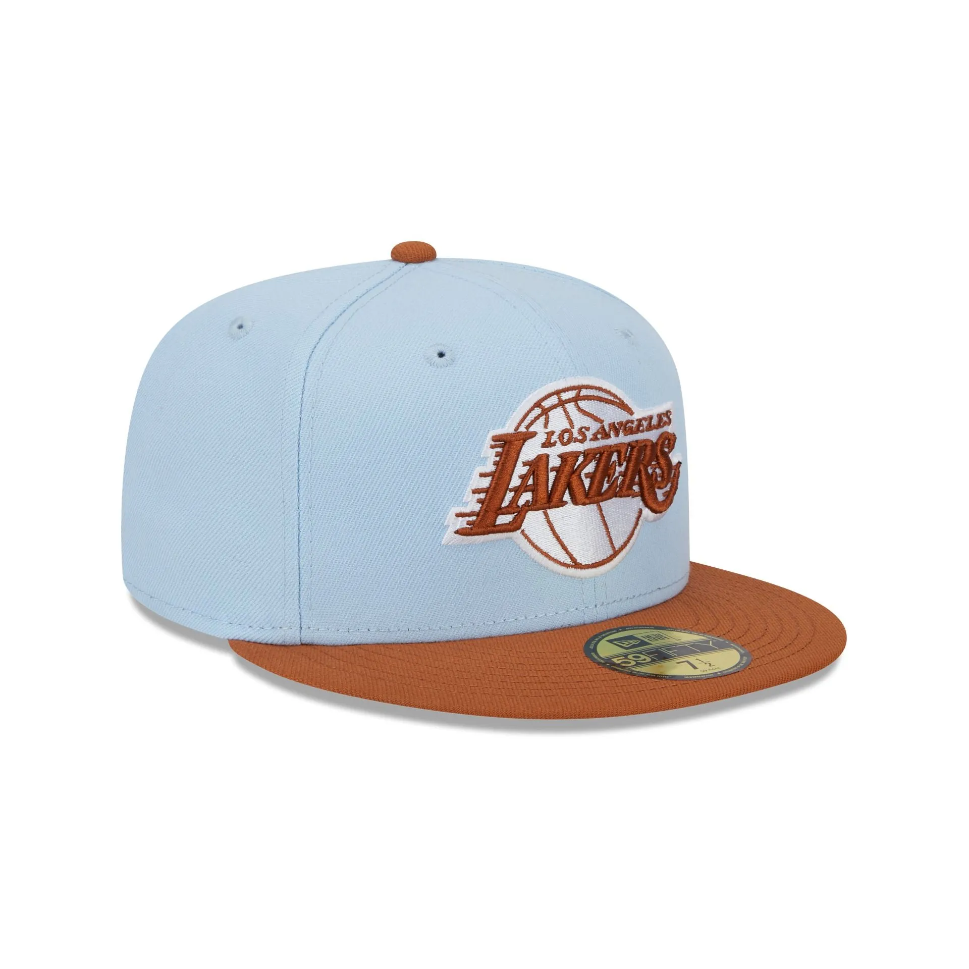 Los Angeles Lakers Color Pack Glacial Blue 59FIFTY Fitted Hat sold by New Era product image thumbnail 3