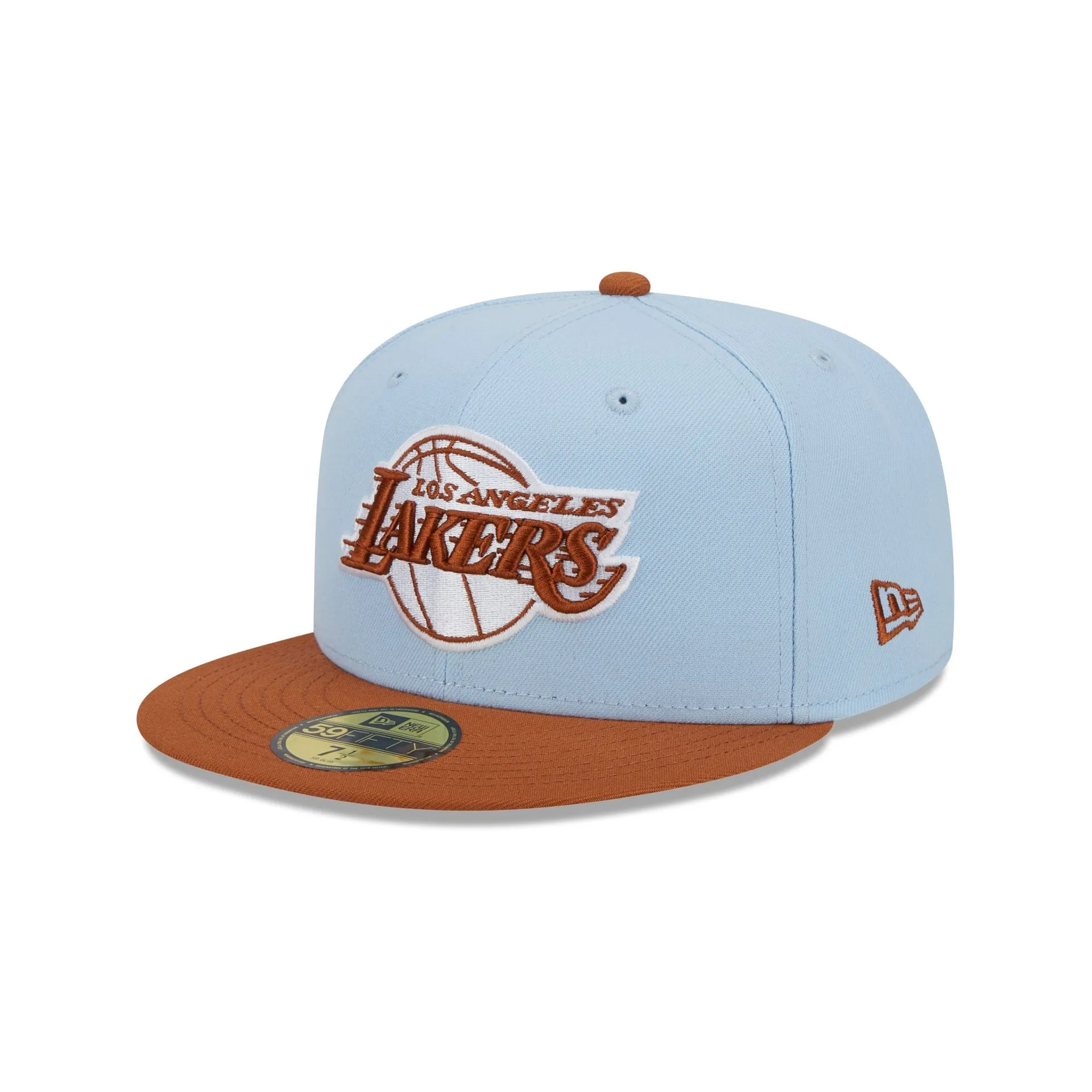 Los Angeles Lakers Color Pack Glacial Blue 59FIFTY Fitted Hat sold by New Era