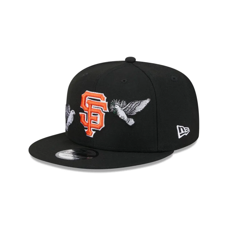 San Francisco Giants Peace 9FIFTY Snapback Hat made by New Era