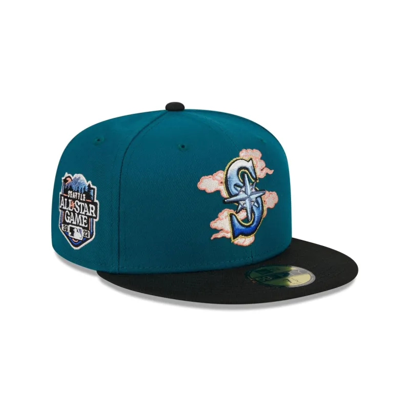 Seattle Mariners Cloud Spiral 59FIFTY Fitted Hat sold by New Era