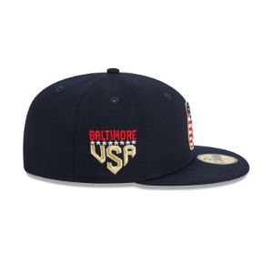 Baltimore Orioles Independence Day 2023 59FIFTY Fitted Hat sold by New Era