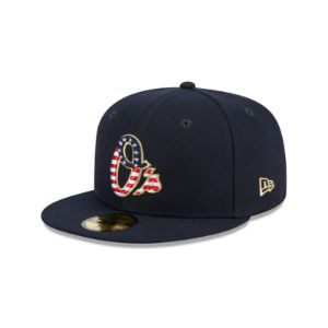Baltimore Orioles Independence Day 2023 59FIFTY Fitted Hat sold by New Era