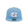 North Carolina Tar Heels Blue 59FIFTY Fitted Hat sold by New Era