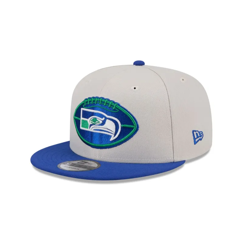 Seattle Seahawks 2024 Historic Sideline 9FIFTY Snapback Hat sold by New Era