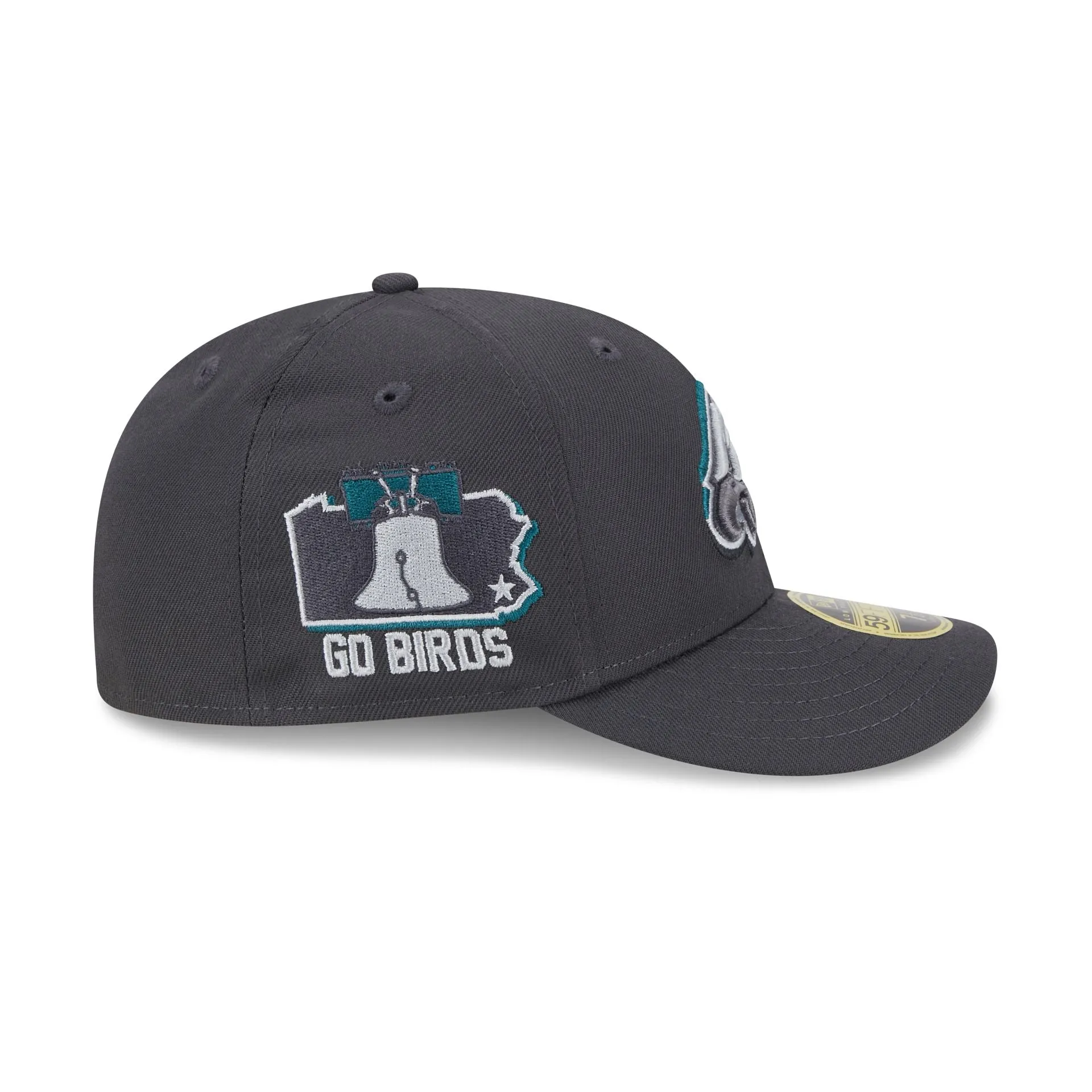 Philadelphia Eagles 2024 Draft Low Profile 59FIFTY Fitted Hat sold by New Era product image thumbnail 4