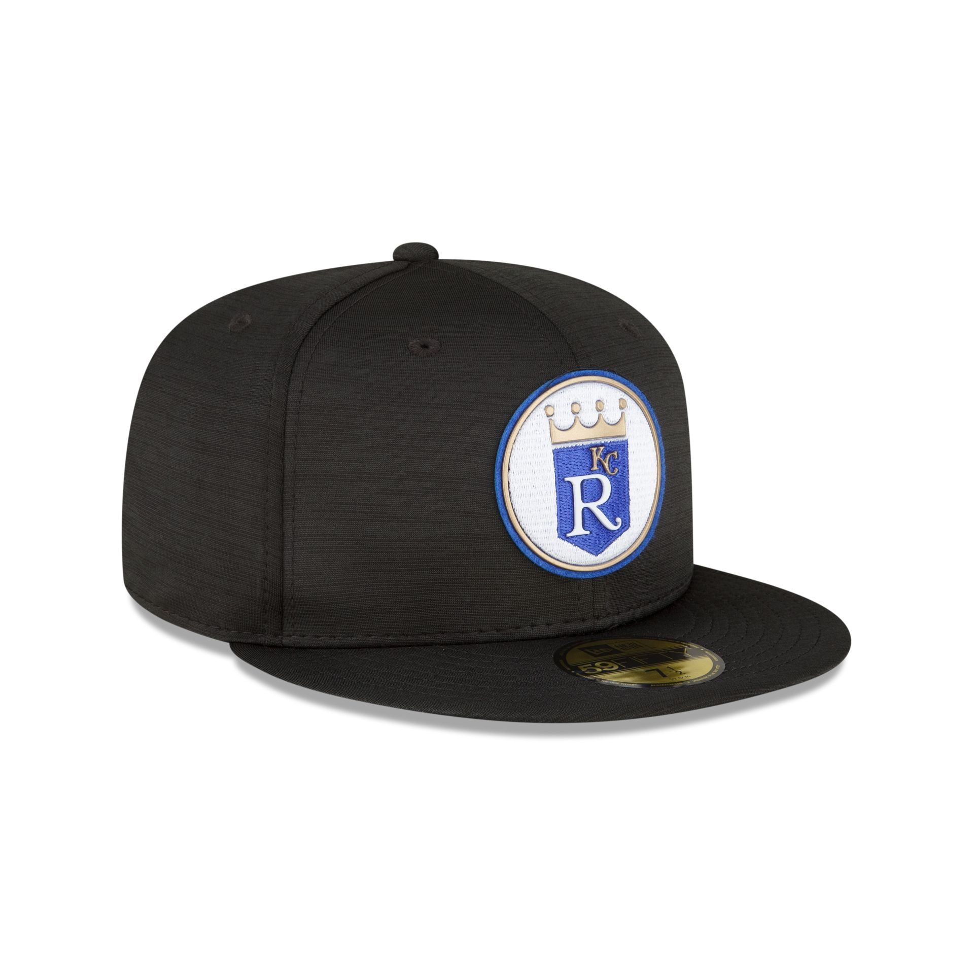 Kansas City Royals 2023 Clubhouse Black 59FIFTY Fitted Hat sold by New Era product image thumbnail 3