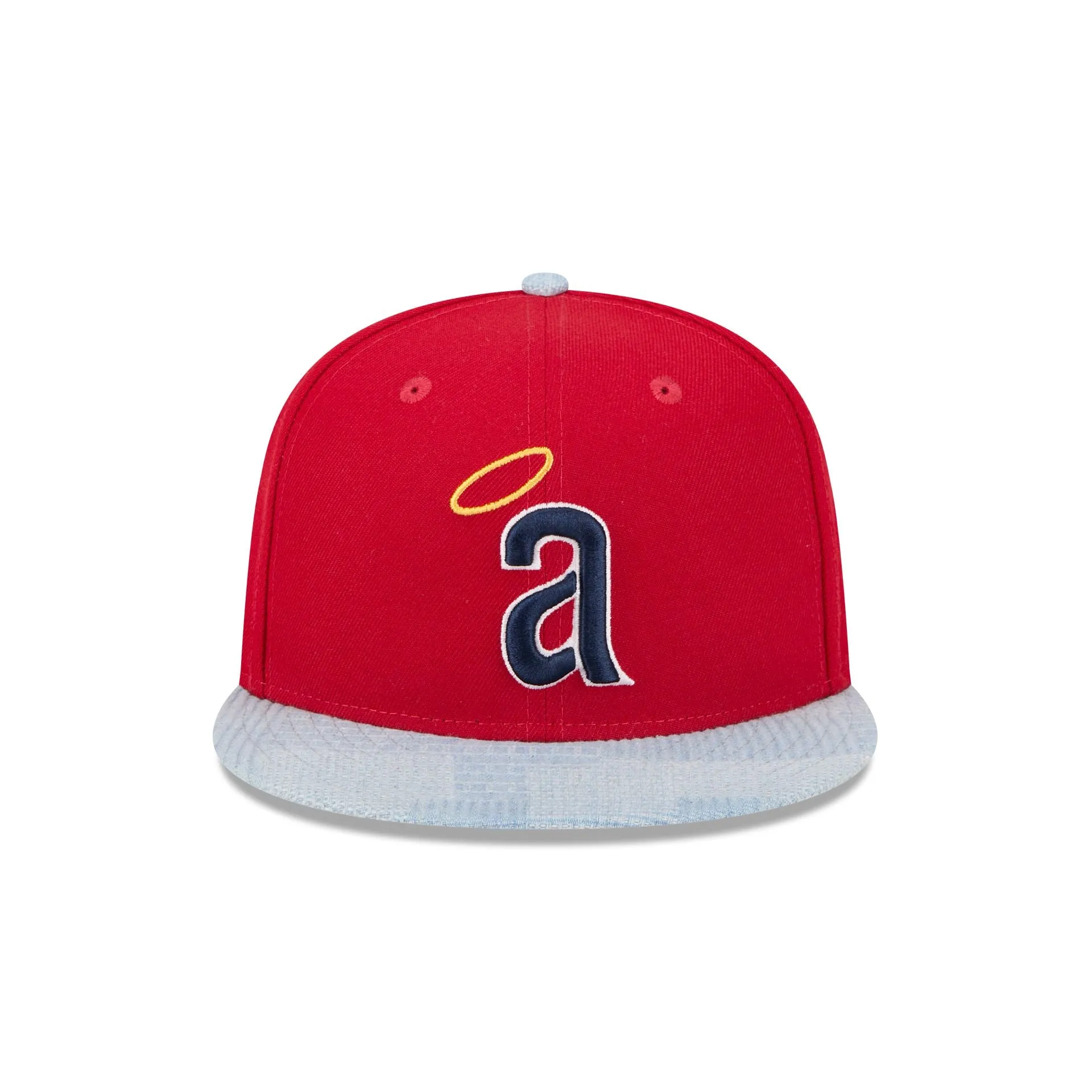 Los Angeles Angels Patch Denim 59FIFTY Fitted Hat sold by New Era product image thumbnail 2
